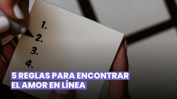 ¡REGLAS DE CITAS PARA AYUDARTE A ENCONTRAR EL AMOR EN LÍNEA!