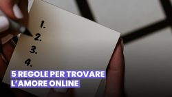 LE REGOLE DI DATING PER AIUTARTI A TROVARE L’AMORE ONLINE!